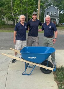 Replacing a broken wheelbarrow courtesy of Council #7538